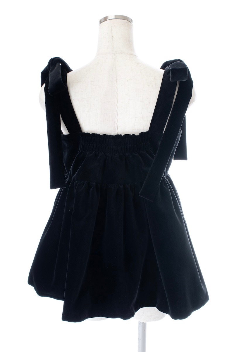 ベロアリボンキャミトップス【残りわずか】 | ALL ITEM | OBLI