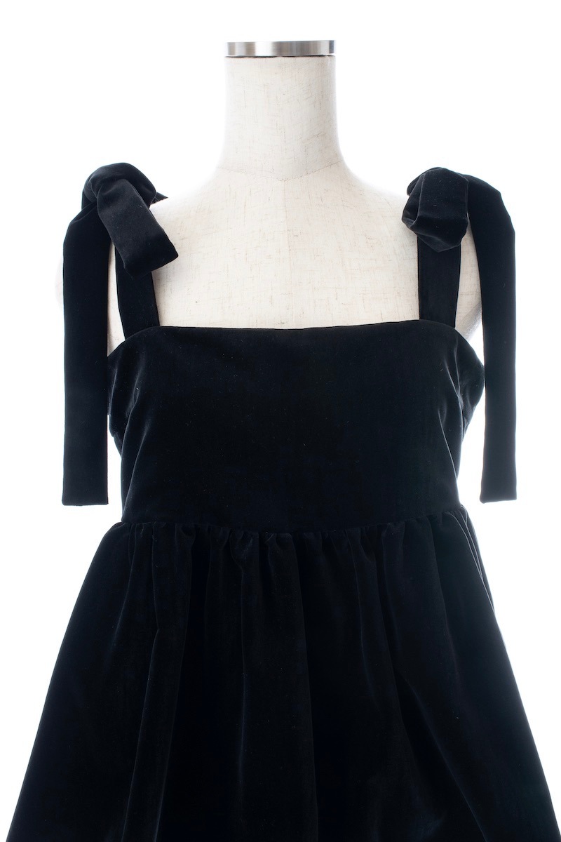 ベロアリボンキャミトップス【残り2点】