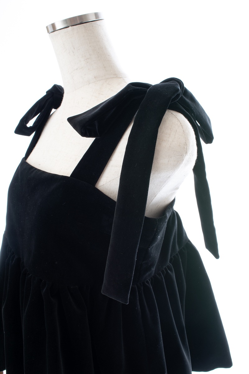 ベロアリボンキャミトップス【残り2点】