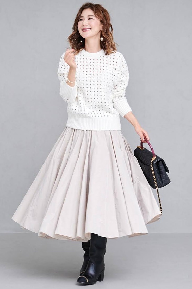 オープンウールニット | TOPS | OBLI