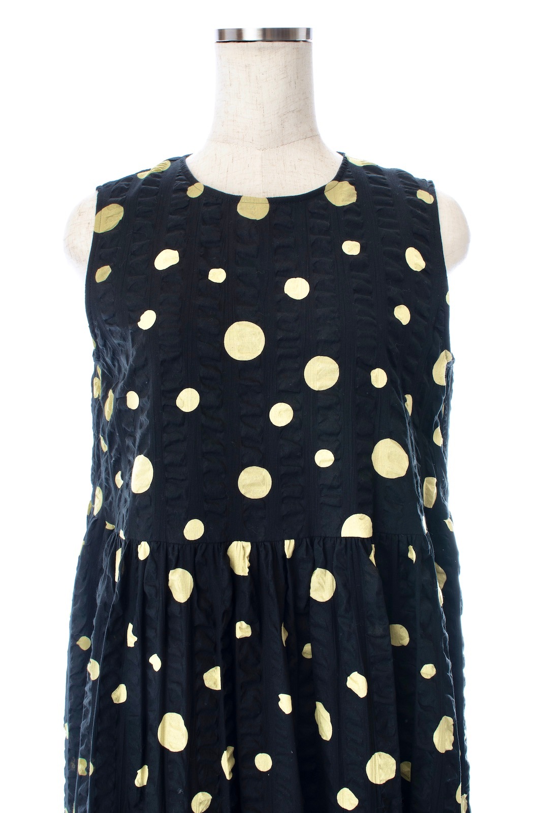 ランダムドットワンピース/イエロー | DRESS | OBLI