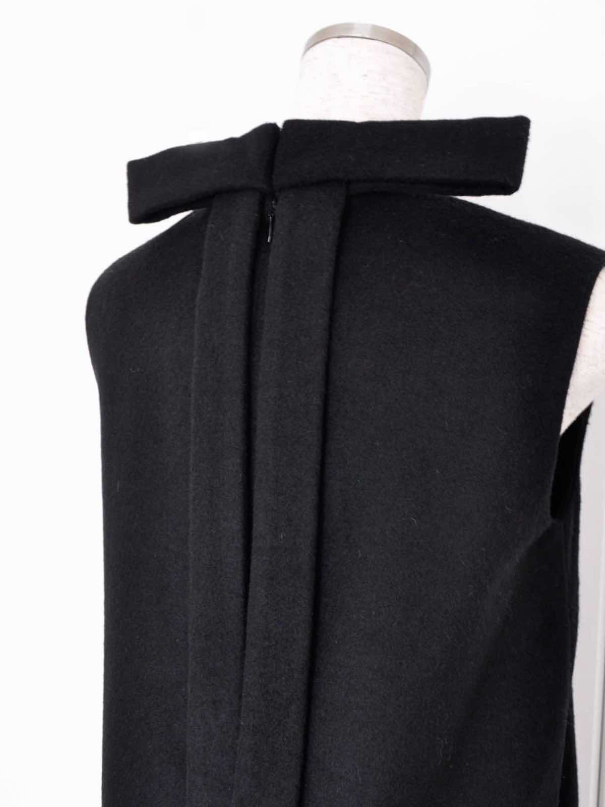 バックリボンワンピース/ブラック | ALL ITEM | OBLI 