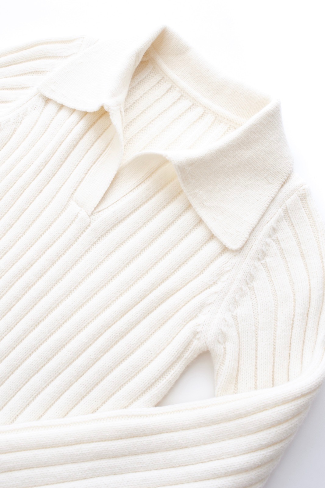 カラーリブニットワンピース | DRESS | OBLI 