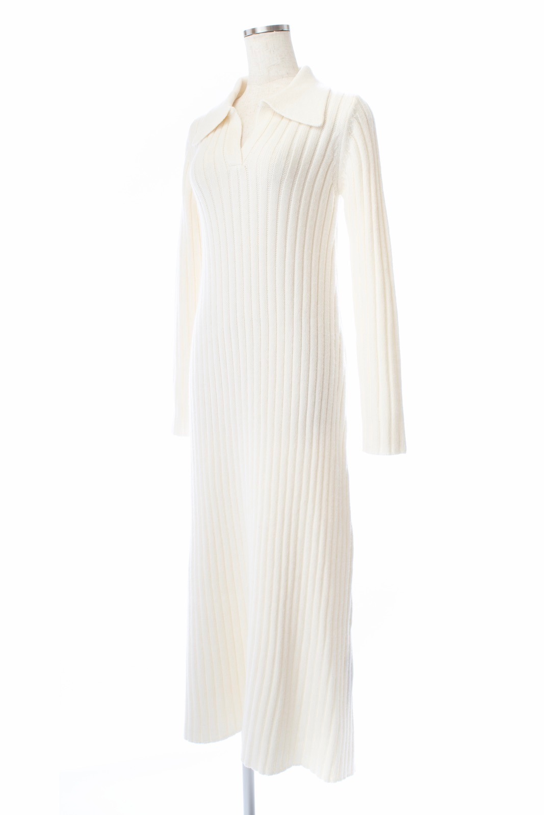 カラーリブニットワンピース | DRESS | OBLI 