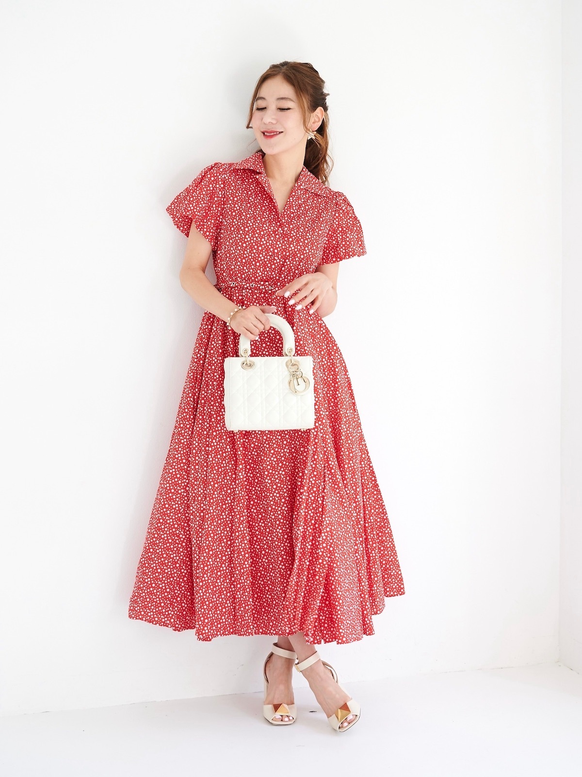 オードリードットドレス