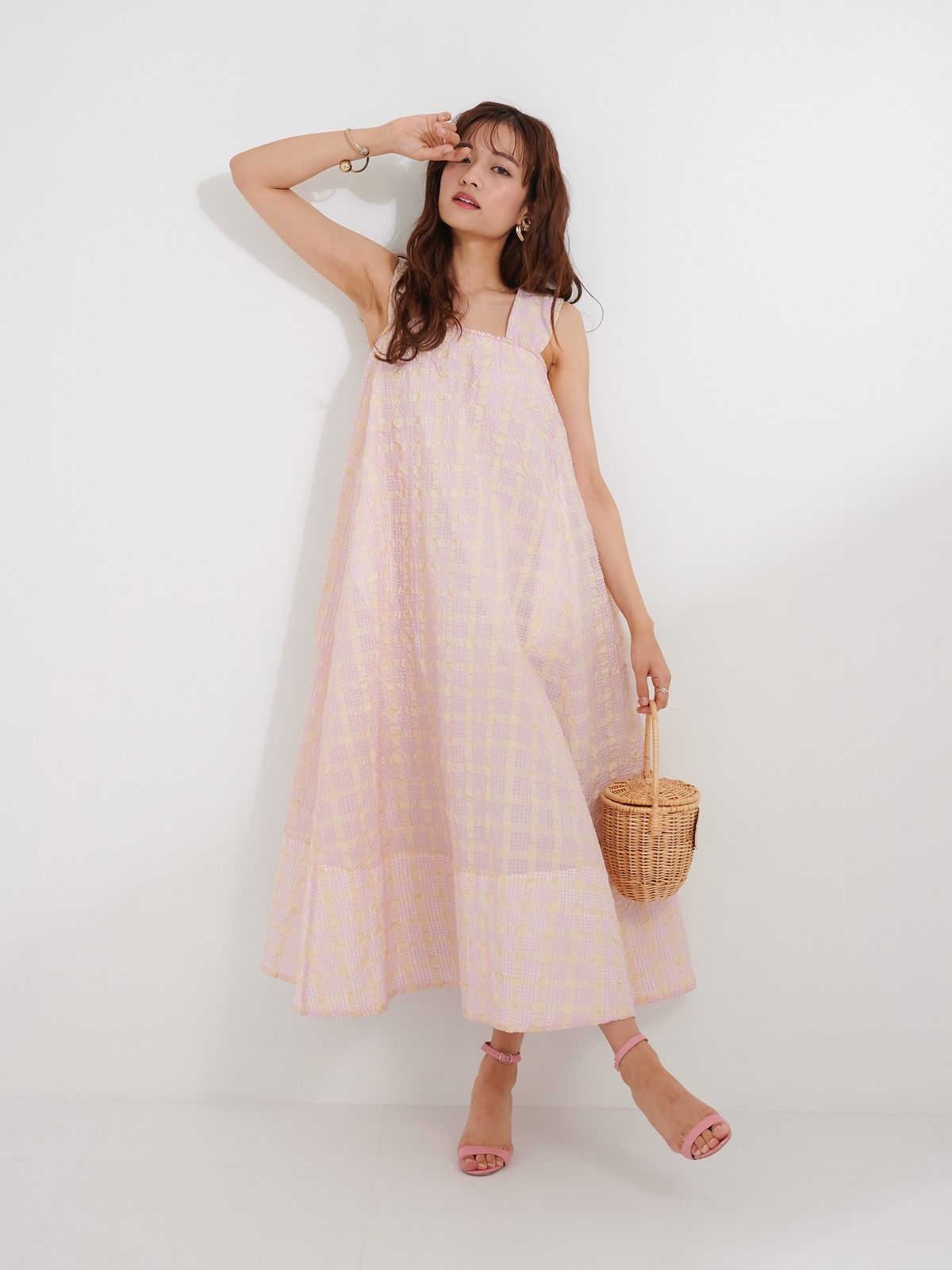 5月25日21:00発売開始】ピンクシアージャガードワンピース | ALL | OBLI 5月25日21:00発売開始】ピンクシアージャガードワンピース | ALL | OBLI