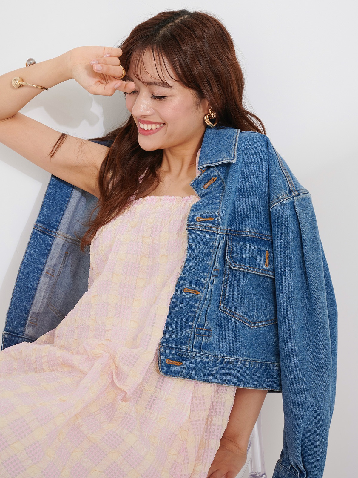5月25日21:00発売開始】ピンクシアージャガードワンピース | ALL | OBLI
