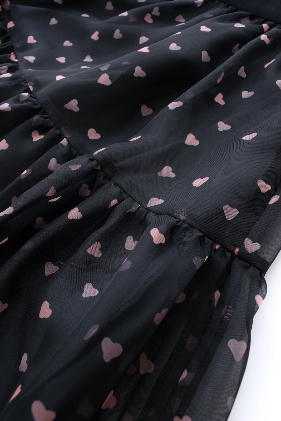 ハートシフォンスカート | BOTTOMS | OBLI