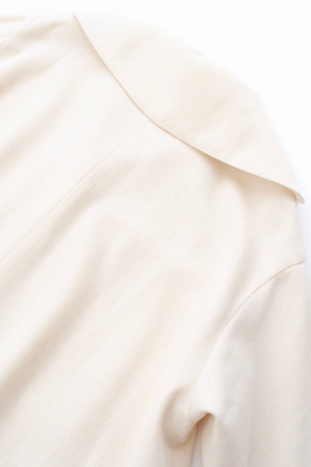 ウールAラインシャツワンピース