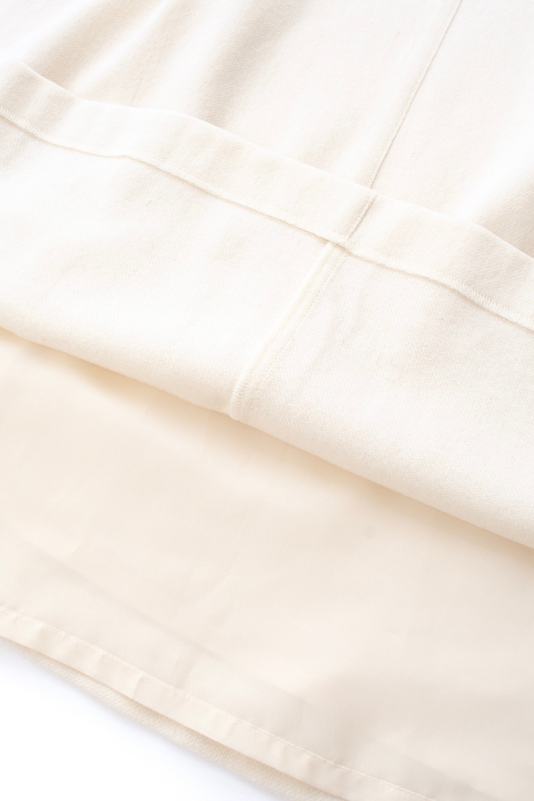 ウールAラインシャツワンピース