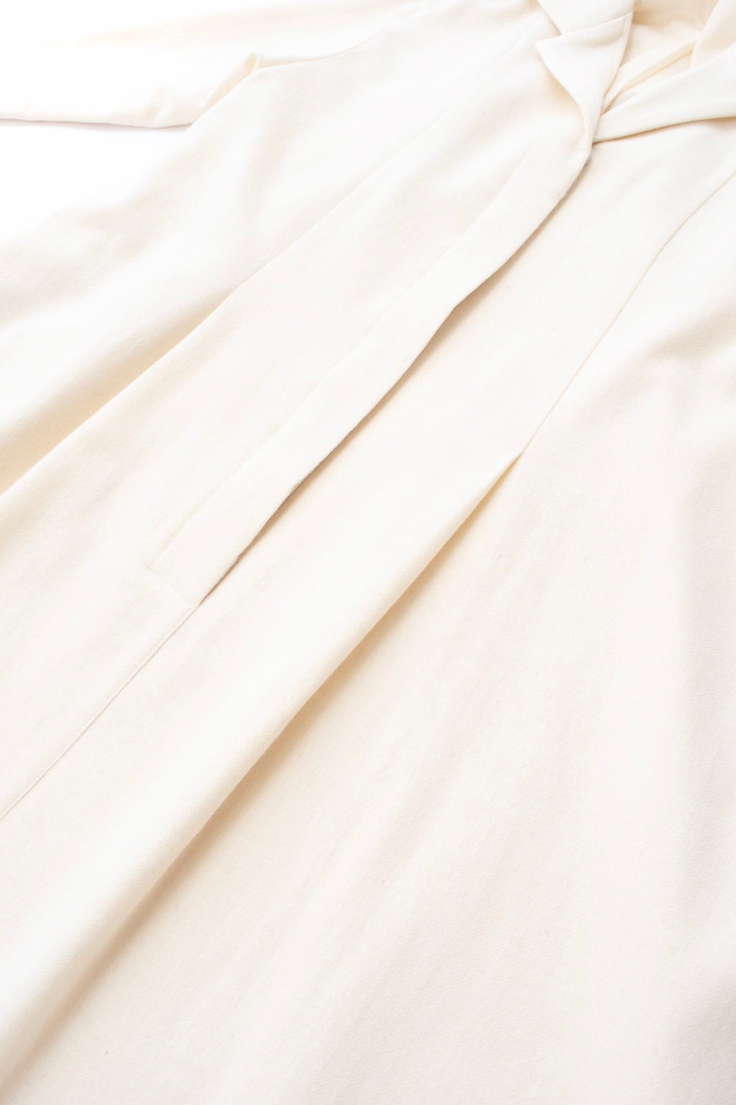 ウールAラインシャツワンピース