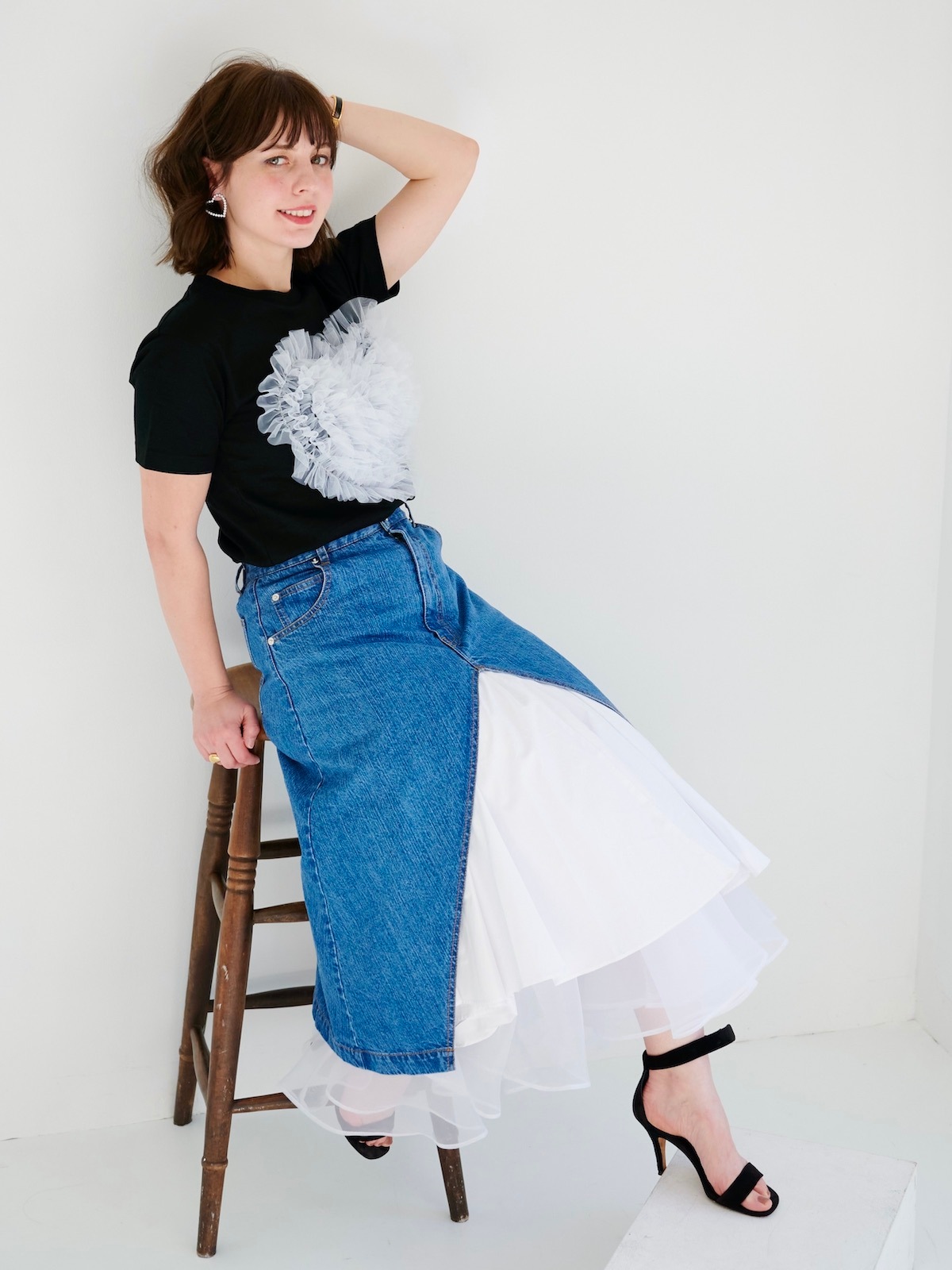 ハートチュールTシャツ | ALL ITEM | OBLI