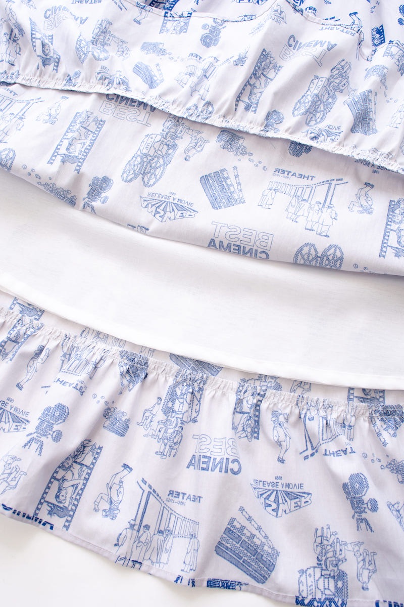 シネマワンピース/ブルーグレー | DRESS | OBLI