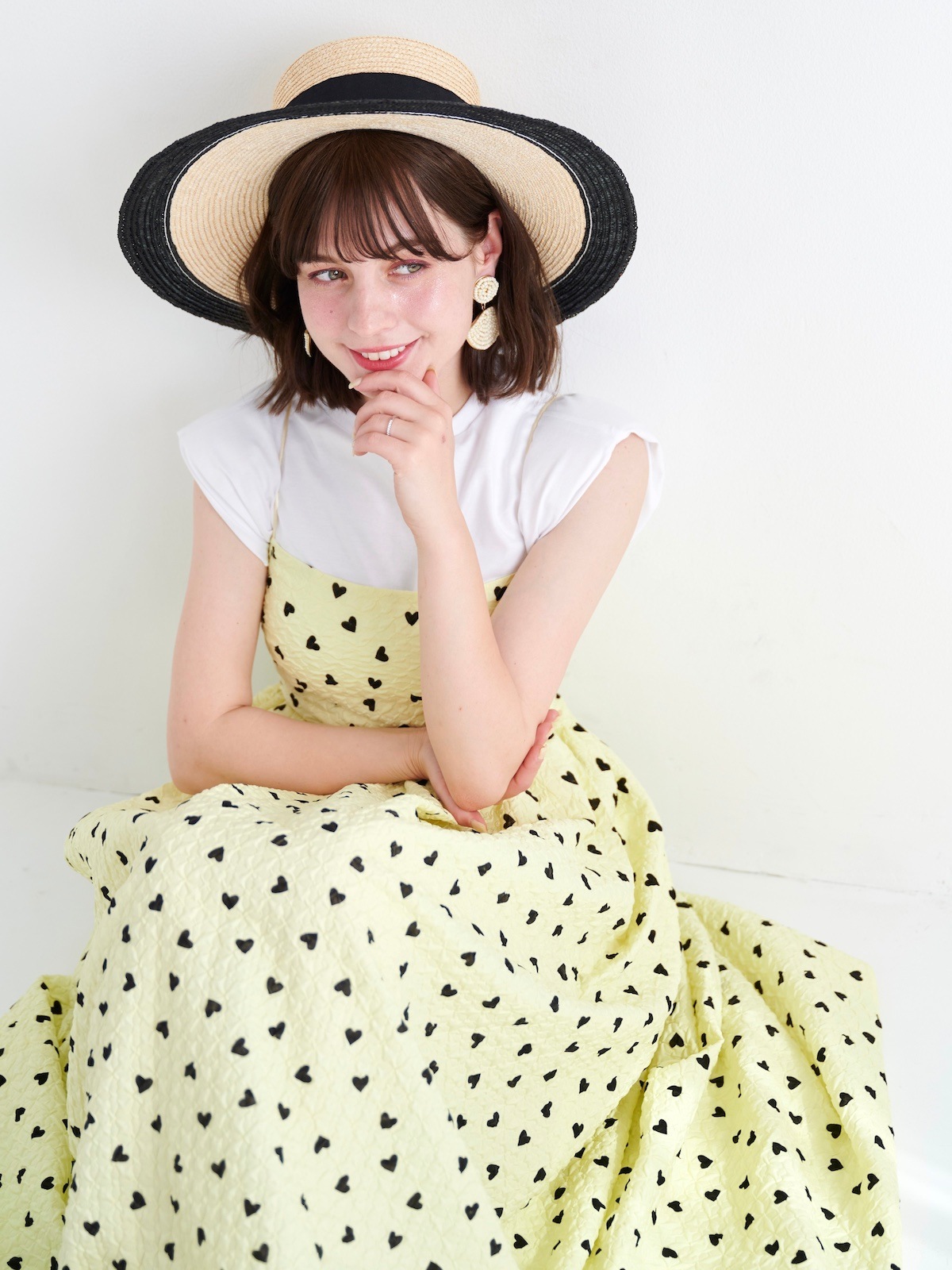 ハートキャミワンピース【残りわずか】
