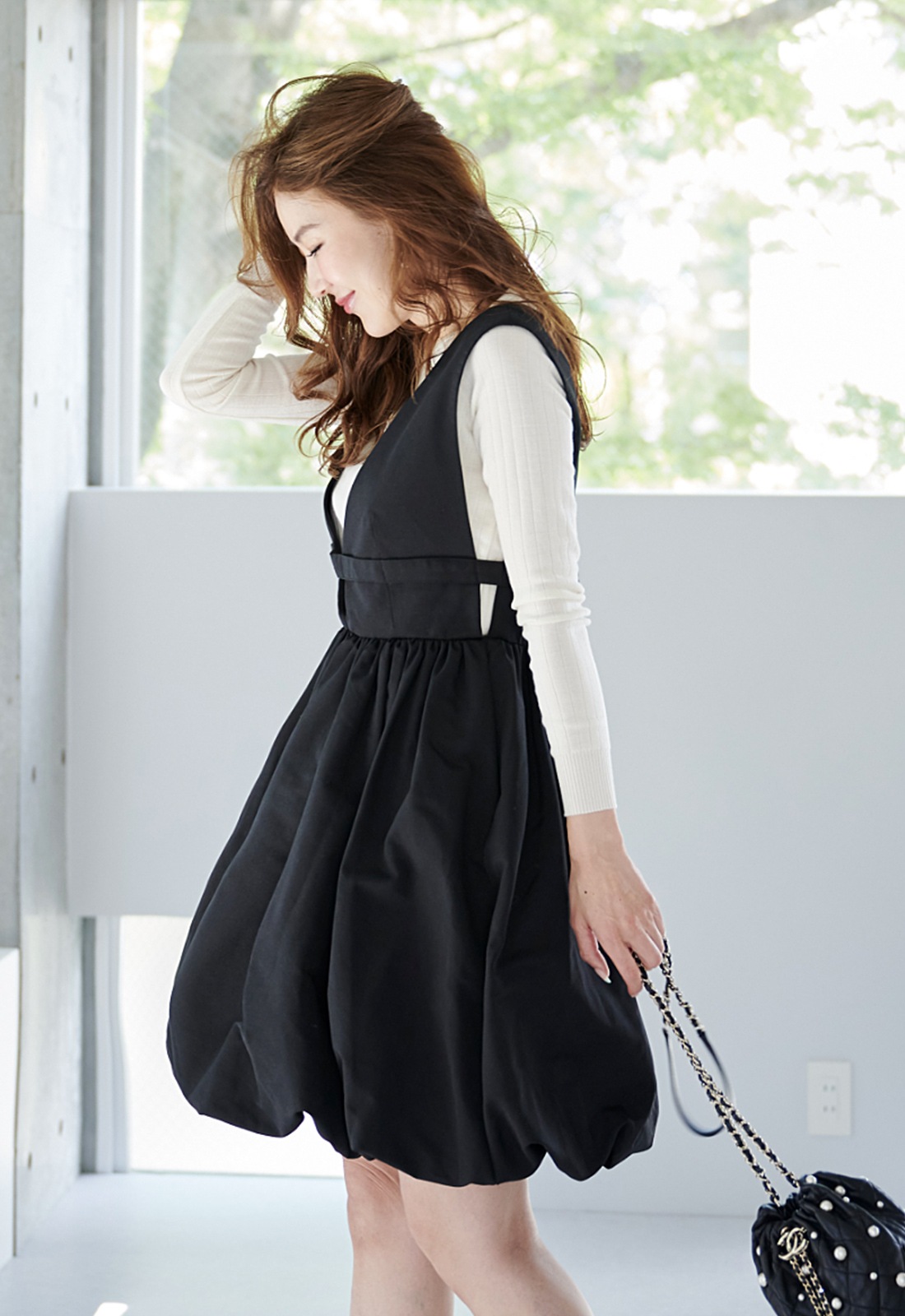 バルーンジャンパーワンピース | DRESS | OBLI