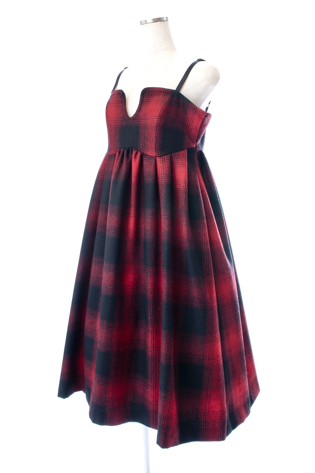 ウールチェックキャミワンピース | DRESS | OBLI