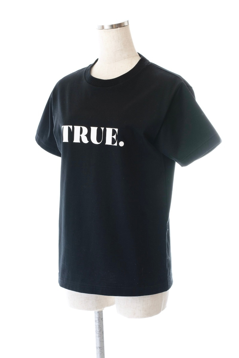 TRUE Tシャツ/ブラック×ホワイト | ALL ITEM | OBLI