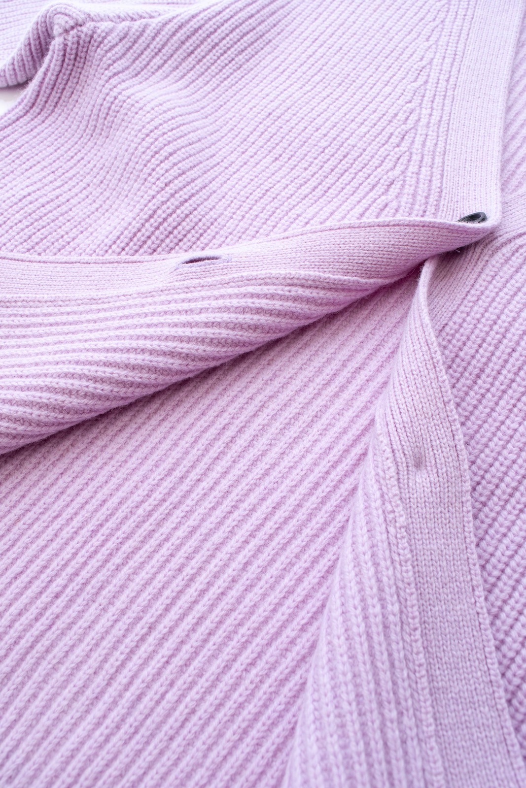 Vネックカーディガン/パープル