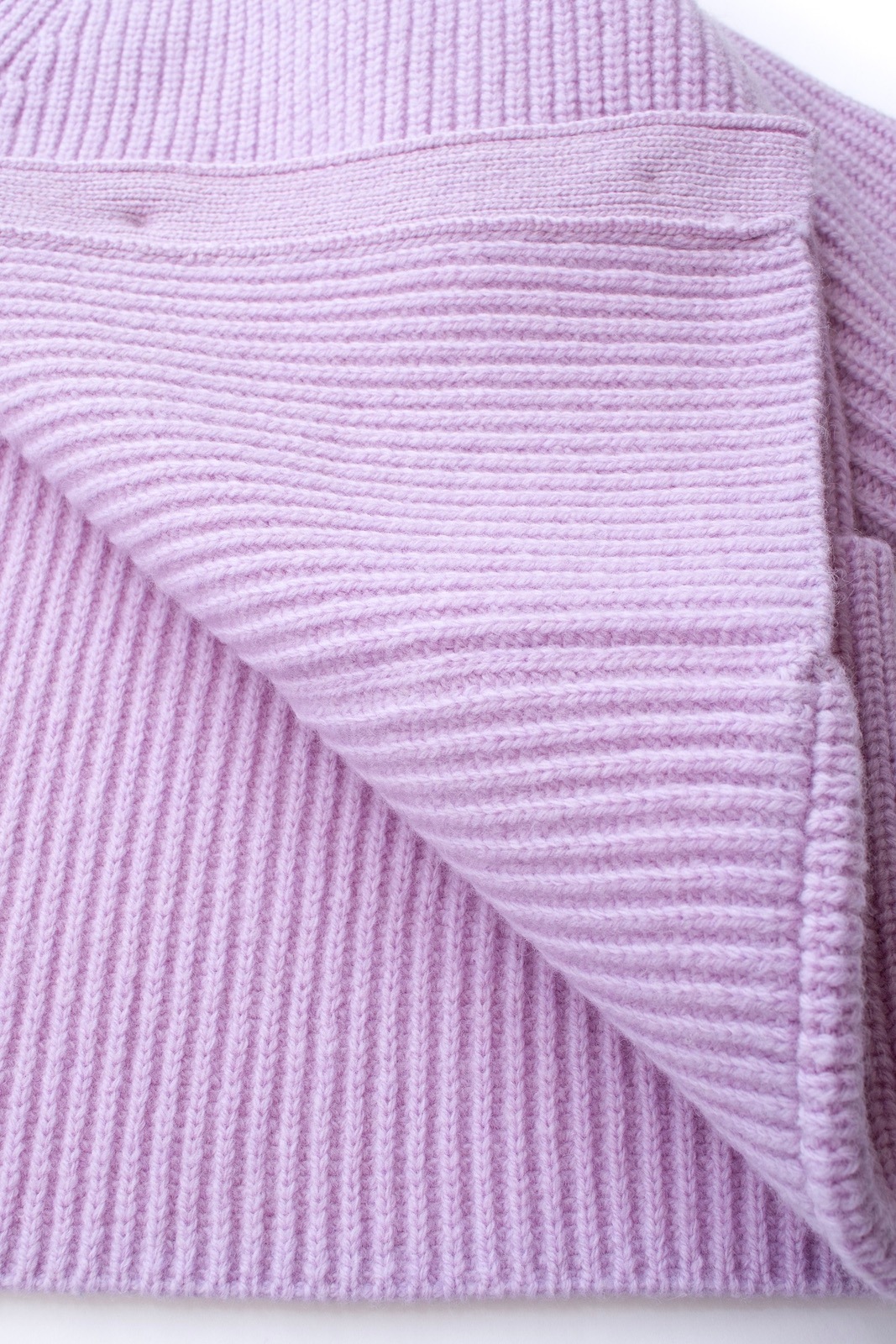 Vネックカーディガン/パープル