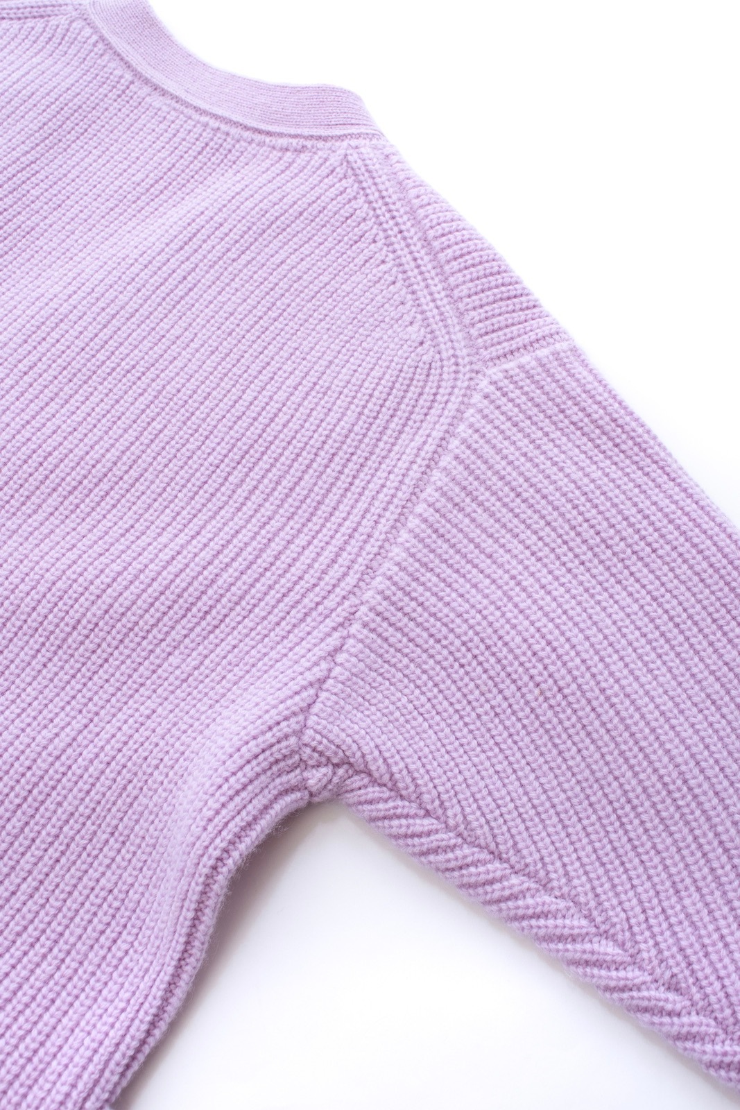 Vネックカーディガン/パープル