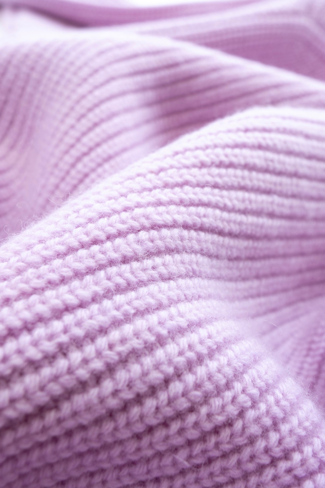 Vネックカーディガン/パープル