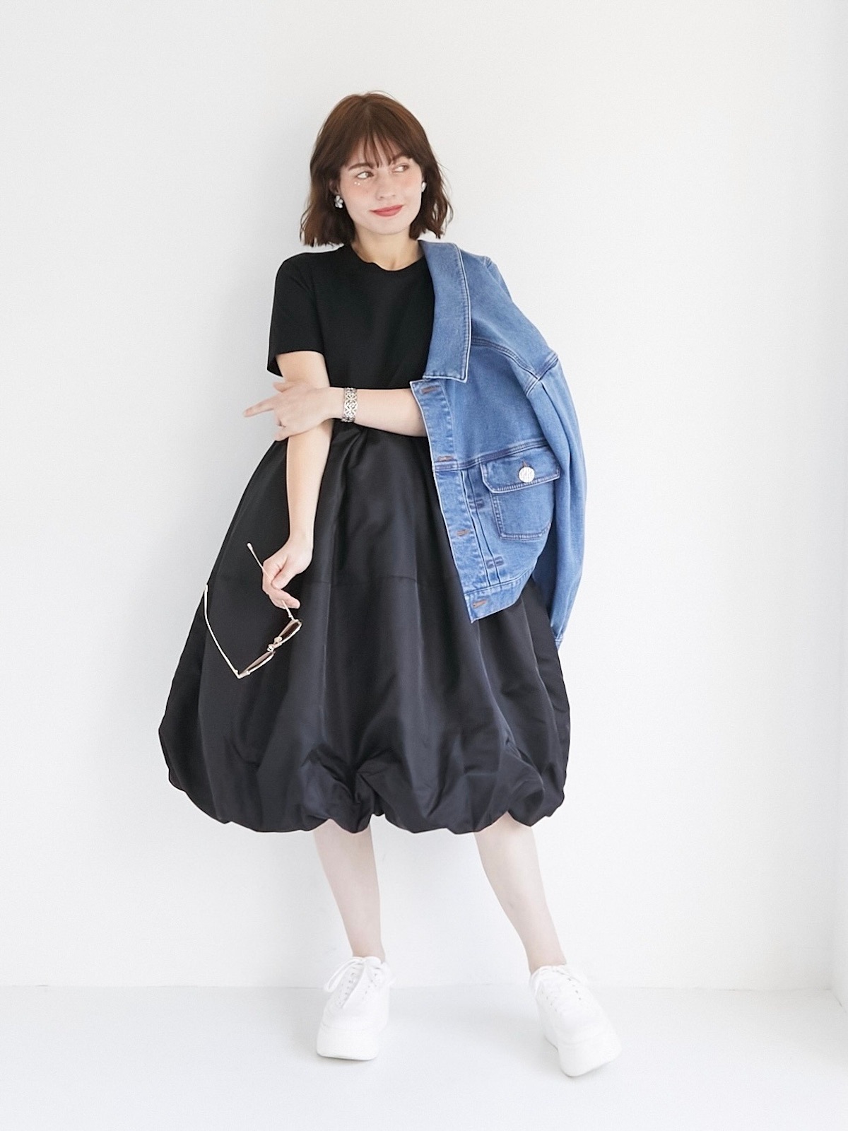 カットソーバルーンワンピース | DRESS | OBLI
