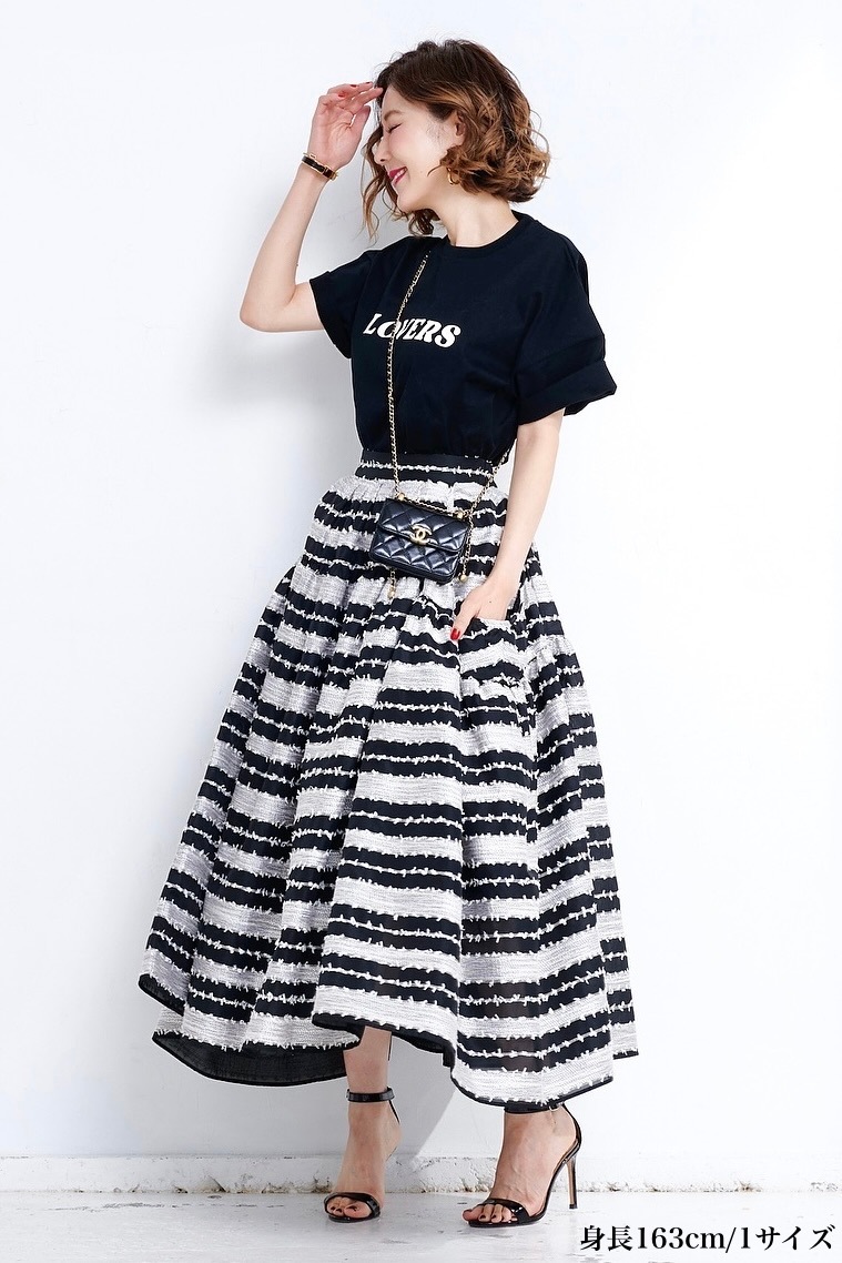 【obliM】米沢別注ポケットチュールスカート