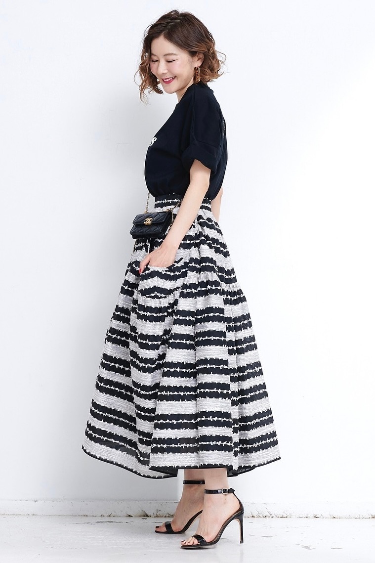 【obliM】米沢別注ポケットチュールスカート