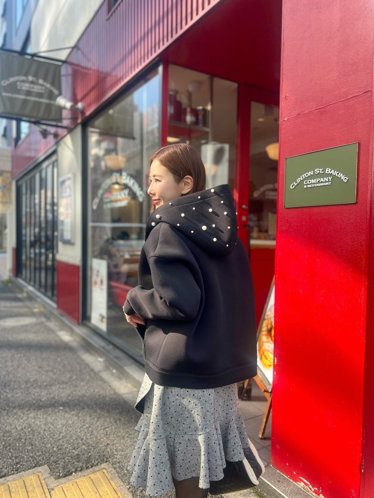 パールパーカーブラック【残り2点】