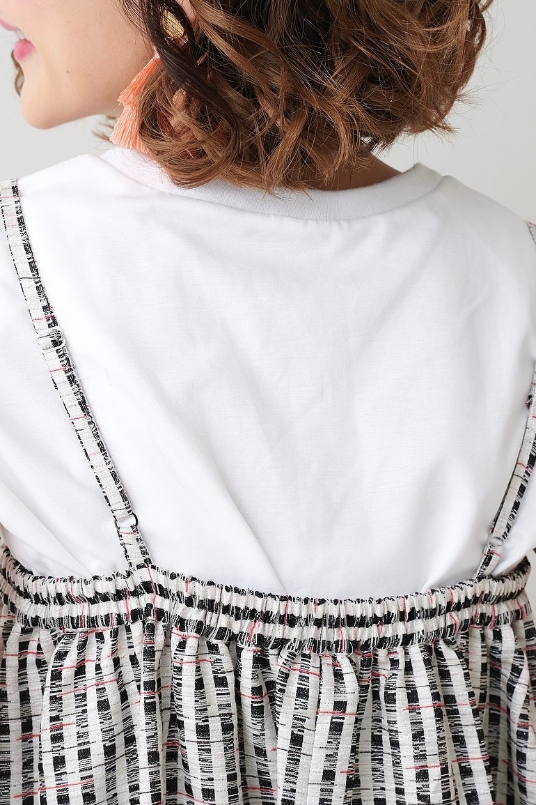 obliM】米沢別注ギンガムチェックキャミワンピース | DRESS | OBLI