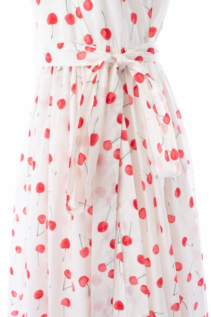 さくらんぼラップワンピース | DRESS | OBLI 