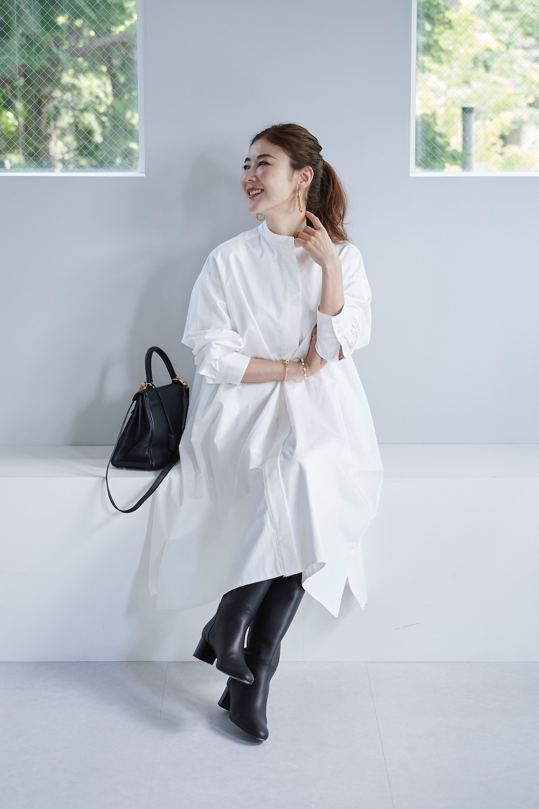 いちごどろぼう スタンドカラーシャツ ワンピース 2着 スタンドカラーシャツワンピース【残りわずか】 | ALL ITEM | OBLI