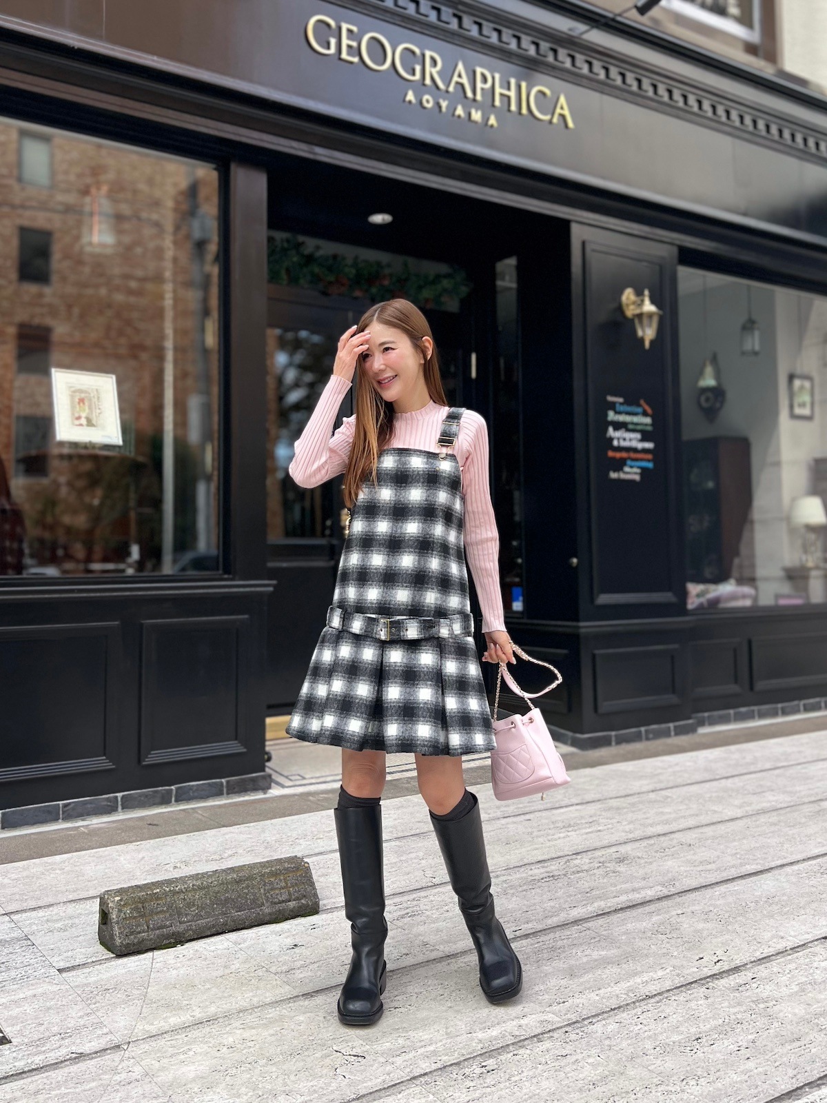 予約】チェックロンパースワンピース【11/28(金)21:00発売】 | DRESS