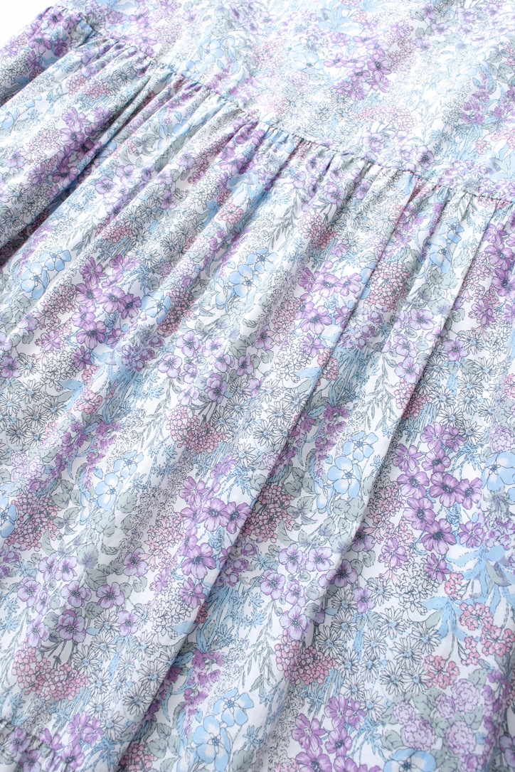パープルティアードワンピース | DRESS | OBLI