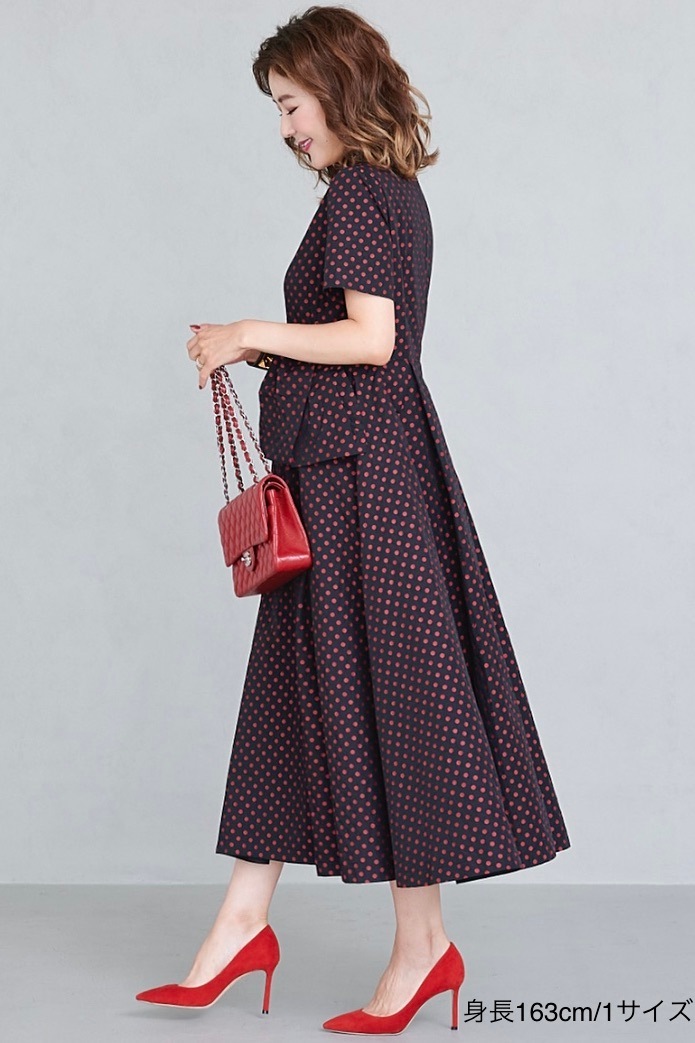 obliM】別注ドットグログランワンピース | obliM | OBLI 