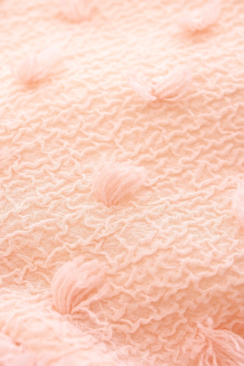 【現行品、半値以下、新品未使用タグ付】OBLI PONPONリボンキャミトップス SAMPLE SALE】PONPONリボンキャミトップス | SAMPLE SALE | OBLI