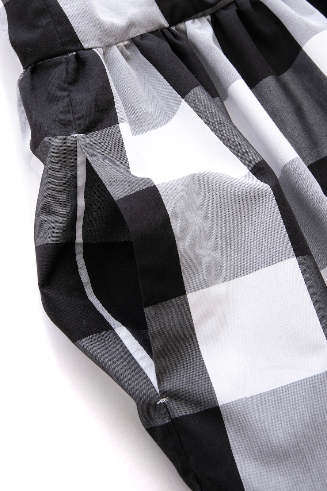 ブロックチェックティアードワンピース | DRESS | OBLI