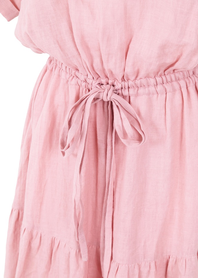 リネンバックリボンワンピース | DRESS | OBLI 