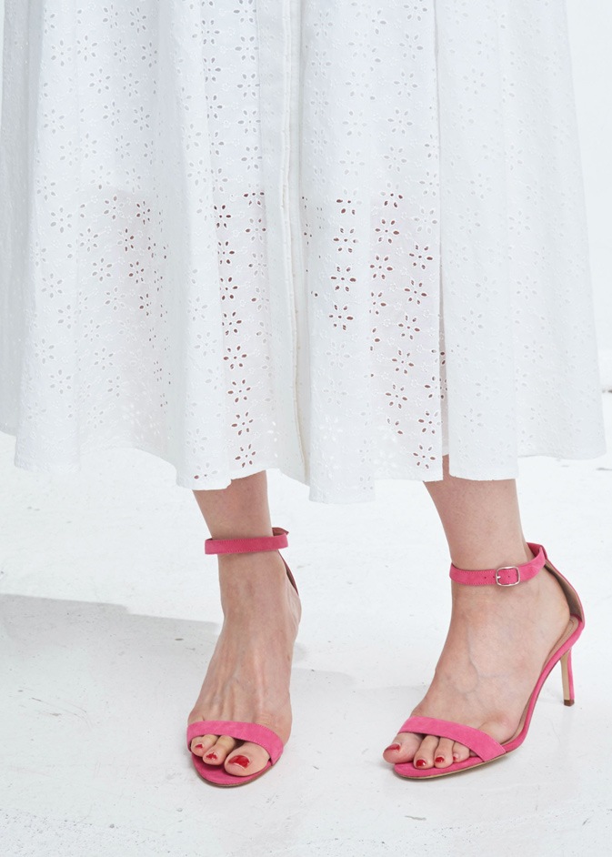 コットンレースシャツワンピース | DRESS | OBLI 