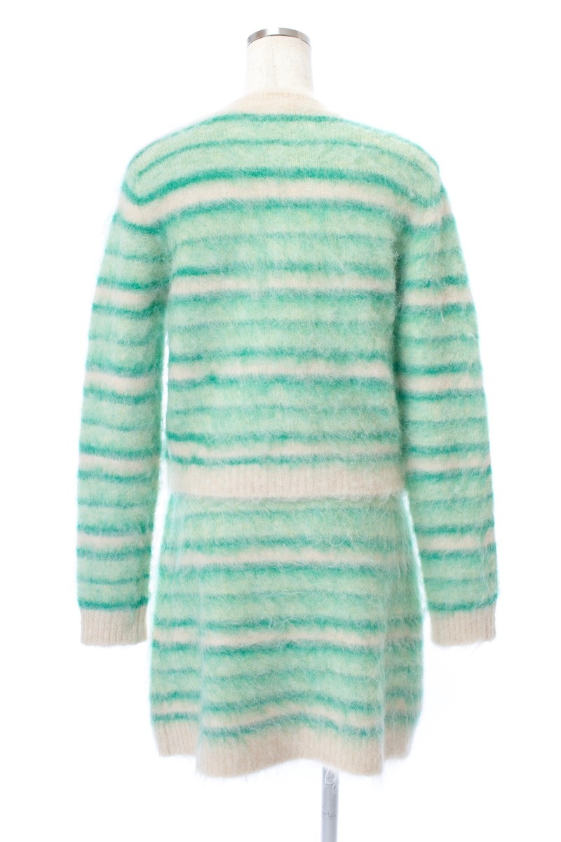 ボーダーニットスカート