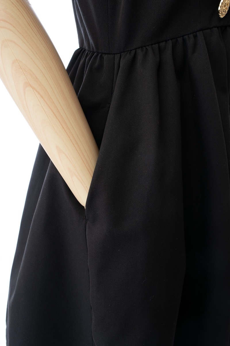 ジャケットパワーショルダーワンピース/ミニ