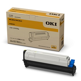 OKI MC852/MC862 イエローイメージドラムのみ MC862dn-T/MC862dn/MC852dn用 イメージドラム イエロー | カラーLED