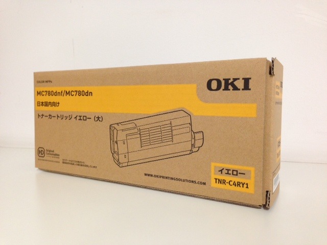 【国内純正品】OKI トナーカートリッジ MC780dnf/dn用 大容量 MC780dnf/MC780dn用大容量トナーカートリッジ（イエロー） | カラーLED