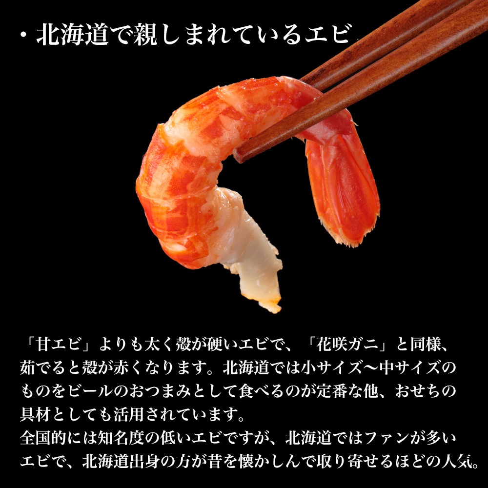 【予約】 北海道 根室産 北海シマエビ ※7月中旬以降、水揚げ出来次第順次発送（日付指定不可）