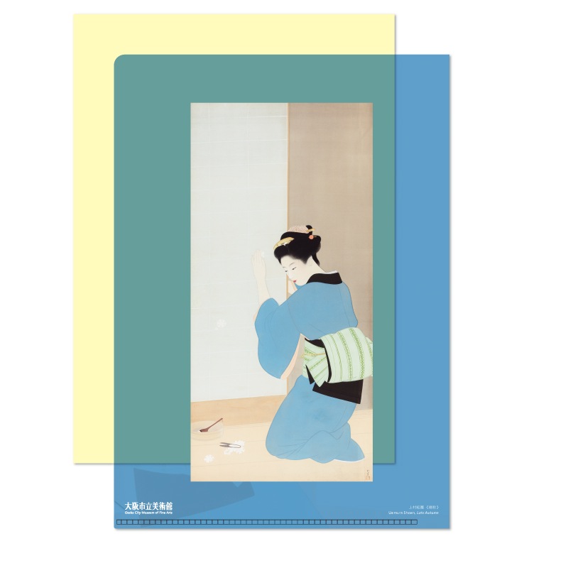 A5クリアファイル:上村松園《晩秋》