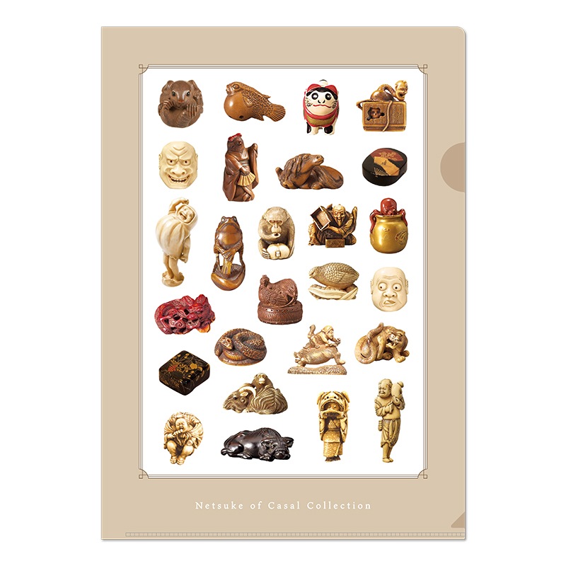 A4クリアファイル：根付 | クリアファイル | 大阪市立美術館オンライン