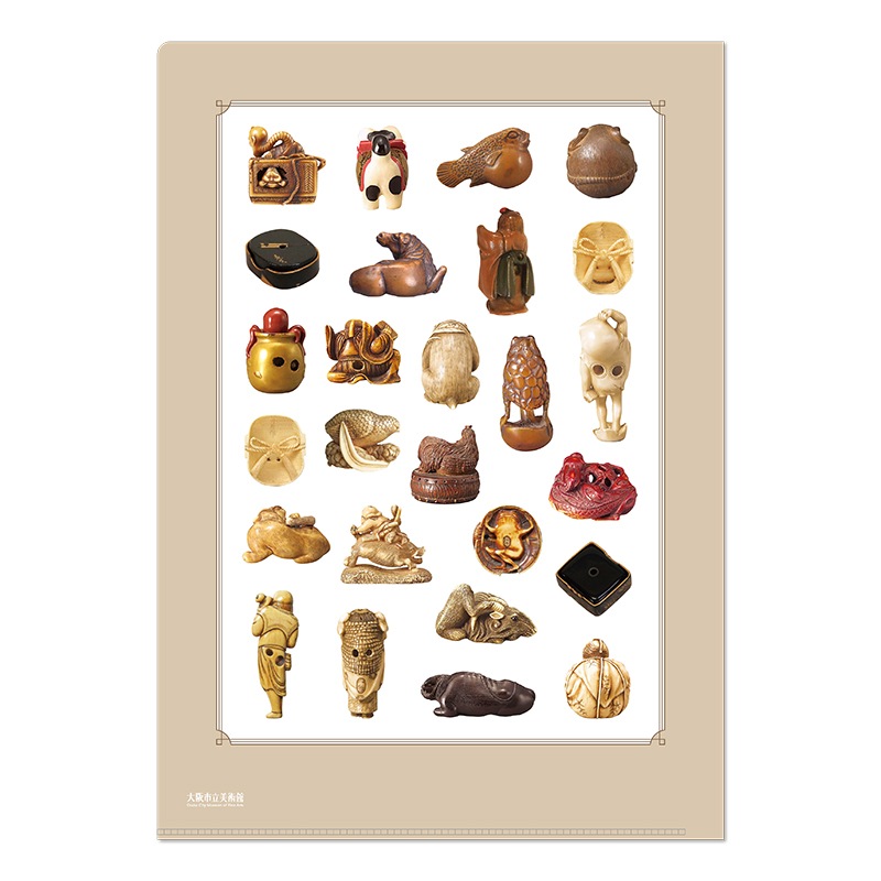 A4クリアファイル:根付