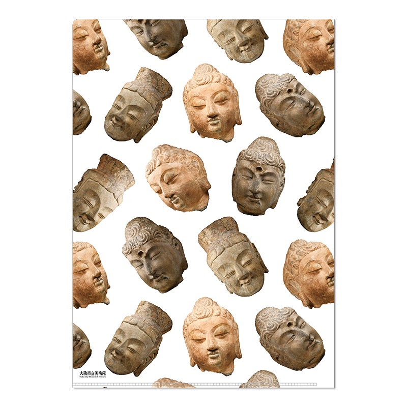 A4クリアファイル：仏頭