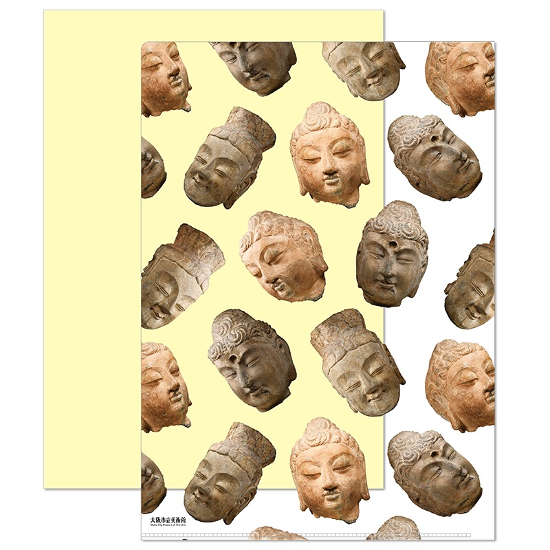 A4クリアファイル：仏頭