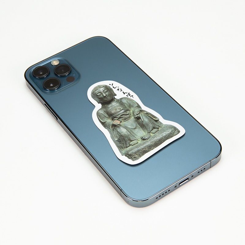 おしゃべりステッカー：銅造 玄天上帝像